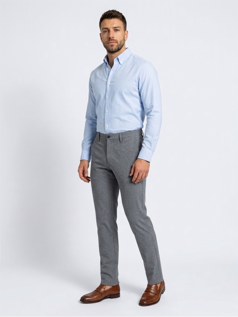 Under Armour Men's Gray Golf Pants - Classic Tailored Fit